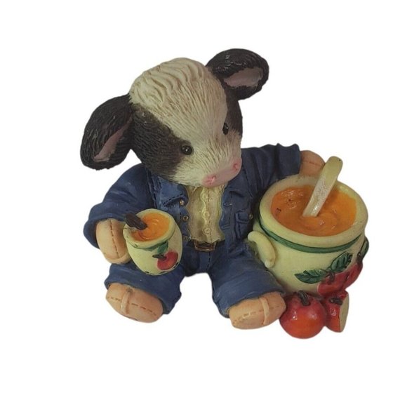 VTG Mary Moo Moo Cow Figurines Set of 2 Having a Moo-velouse Time Enesco… - Picture 3 of 8